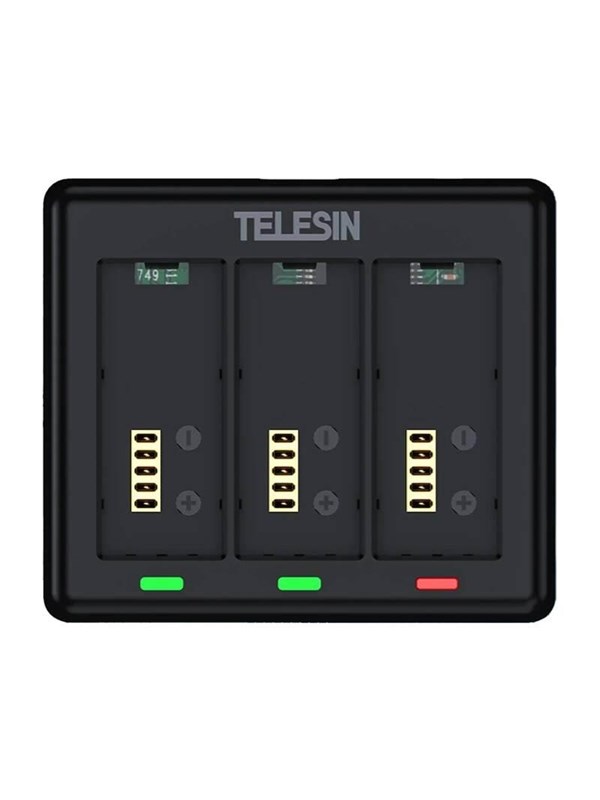TELESIN S0-BCG-12-TGP Triple Battery Charger