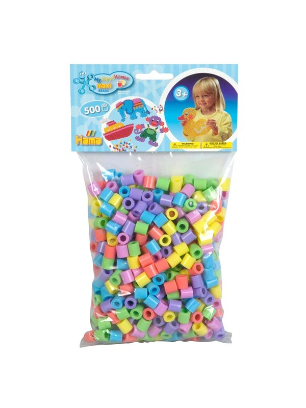 Hama Pastel Ironing Beads Mix-Maxi 500pcs.
