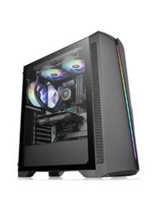 Thermaltake Gehäuse H350 TG RGB - Kabinett - Tower - Svart