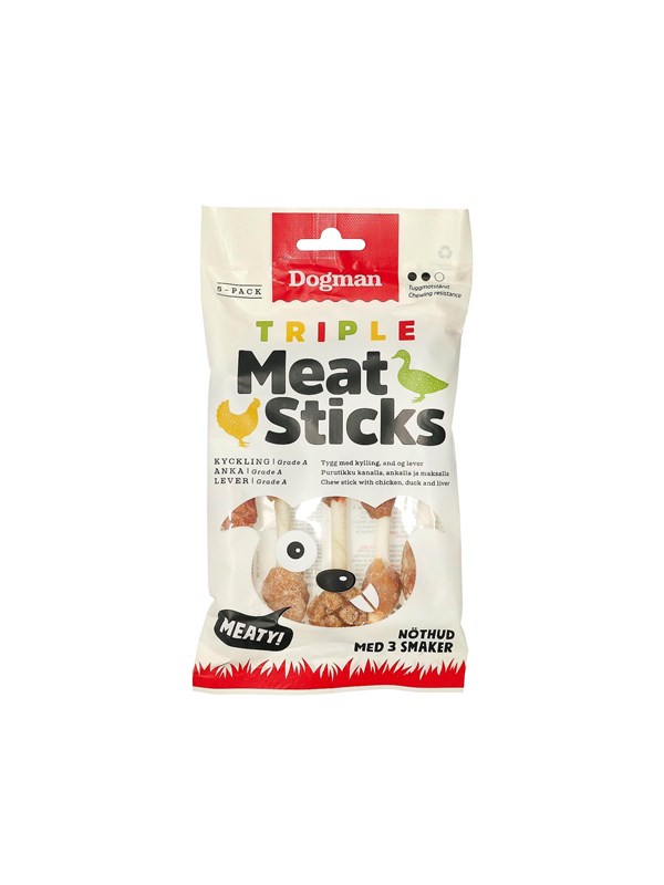 Dogman Triple Meat Sticks S 100g
