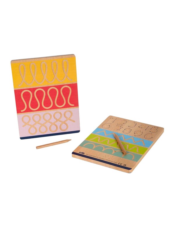Small Foot - Wooden Writing Board Set for Writing Training