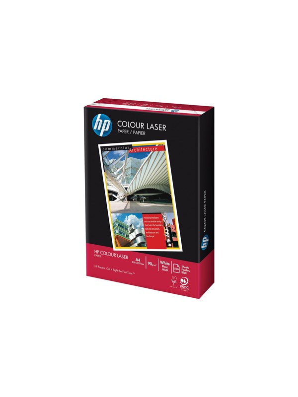 HP Color Laser Paper - A4 (210 x 297 mm) 90 g/m² - 500 pcs. Plain Paper