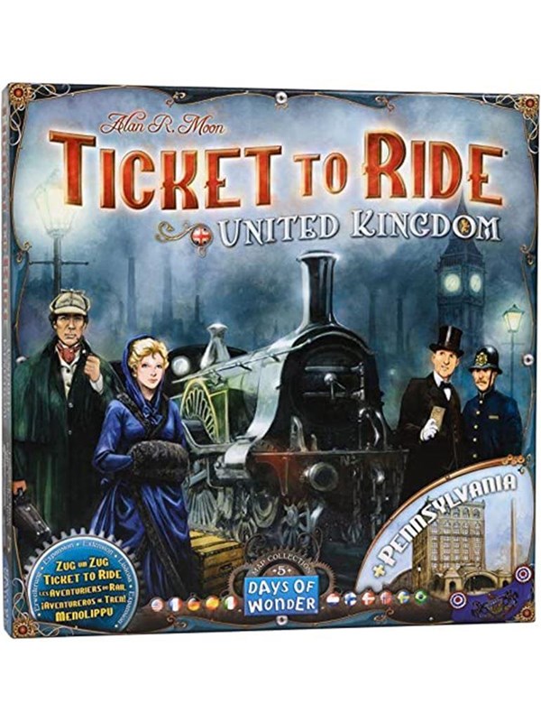 Days of Wonder Ticket To Ride Map Coll. #5 UK/Pennsylvania