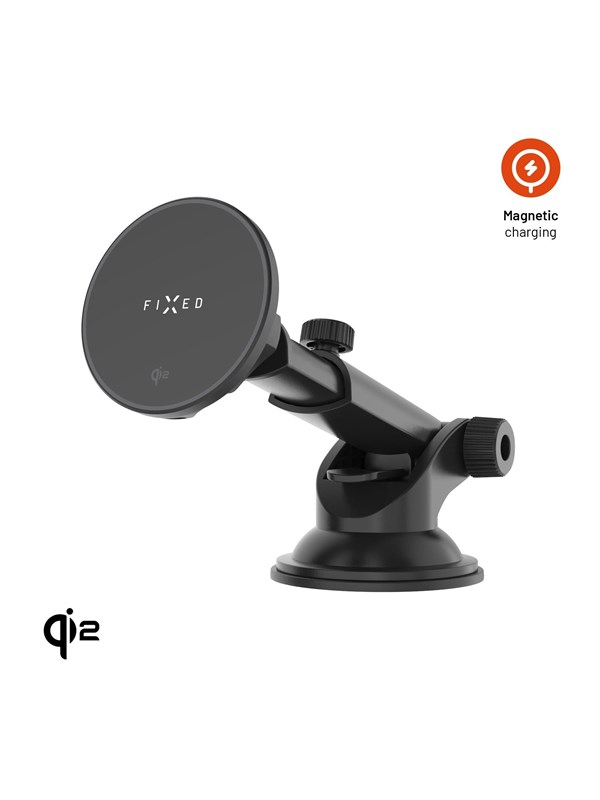 FIXED MagRound2 XL 15W Airvent Car Mount Black