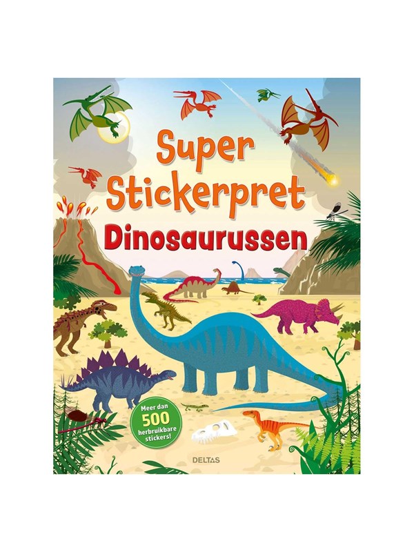 Deltas Super Sticker Fun - Dinosaurs