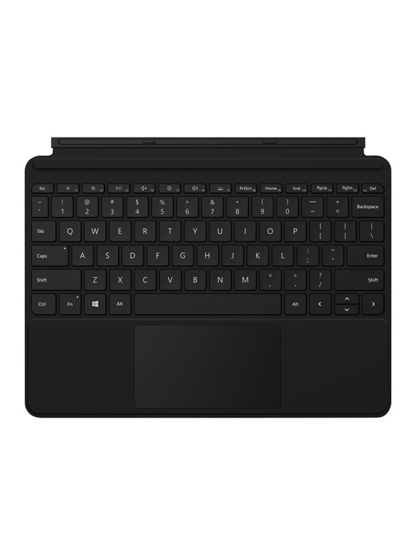 Microsoft Surface Go Type Cover - keyboard - with trackpad accelerometer - English - black - Tastatur - Engelsk - Svart