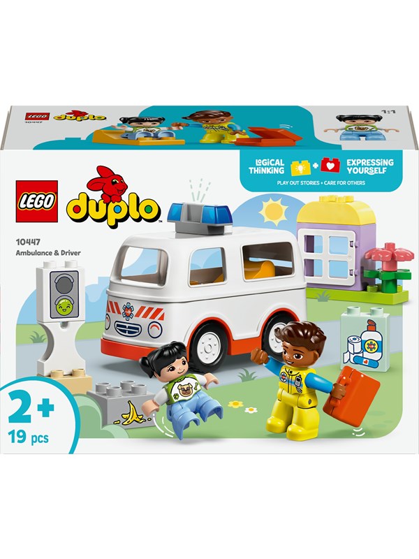 LEGO DUPLO 10447 Sykebil med sjåfør