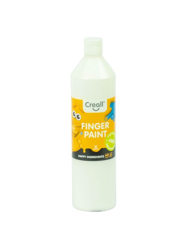Creall Finger Paint Preservative Free White 750ml