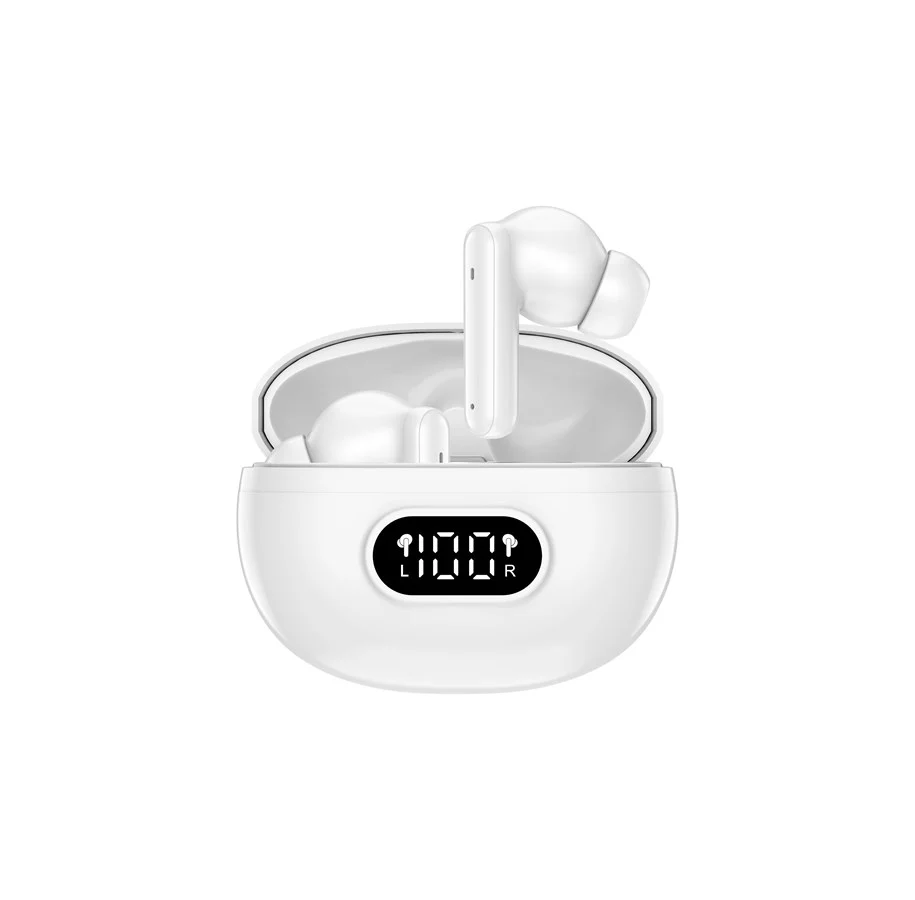 DENVER True wireless earbuds with charging case & handsfree function with ENC (4 mics) - TWE-357