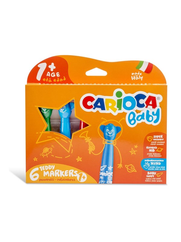 Carioca BABY Marker 6 pcs. 1+
