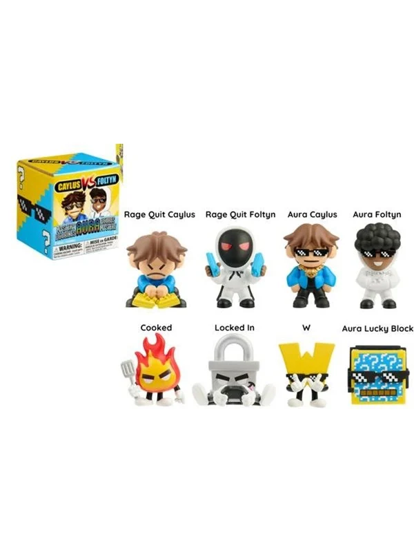 Caylus VS Foltyn Mystery Aura Mini Figures 8cm Blind Box CDU