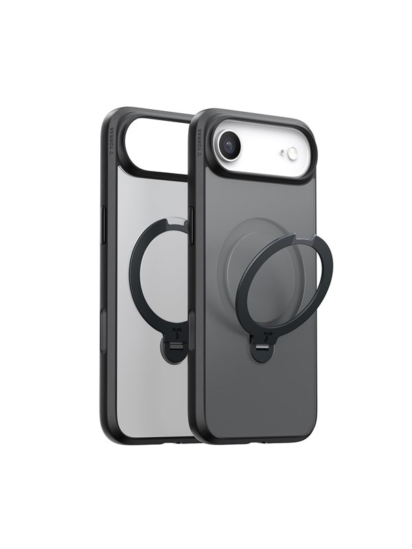 Torras Ostand Q3 Spin black - iPhone 17 Air