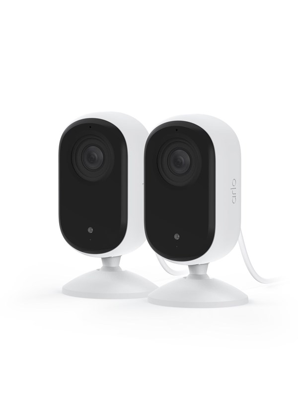 Arlo Essential 2 2K Innendørskamera 2-pack