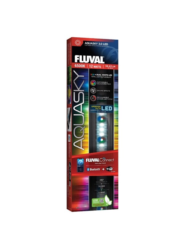 FLUVAL Aquasky 3.0 LED w/WiFi & BT 12W 38-61 cm