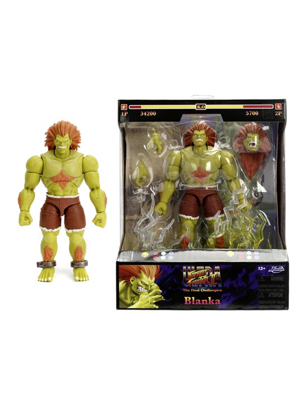 Jada Toys - Street Fighter II Blanka 7.5" Figure