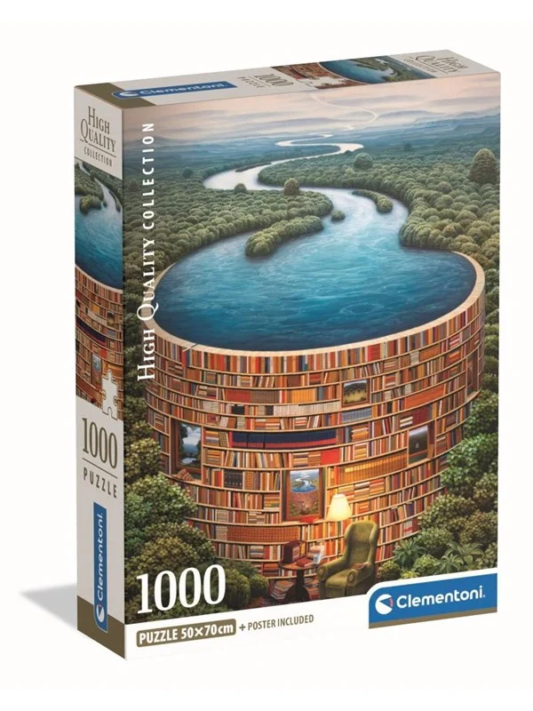 Clementoni 1000 pcs. CB High Quality Collection Bibliodame