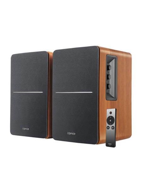 Edifier R1280Ts - 2.0 4" Active Bookshelf Speakers - 42W - Brown
