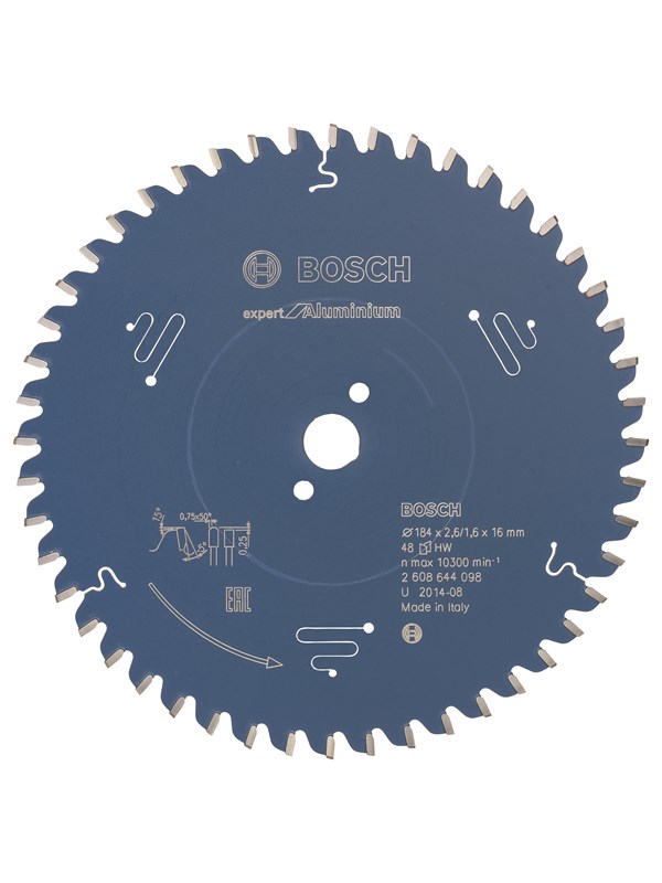 Bosch Sirkelsagblad Expert for Aluminium 184 x 16 x 2,6 mm, 48