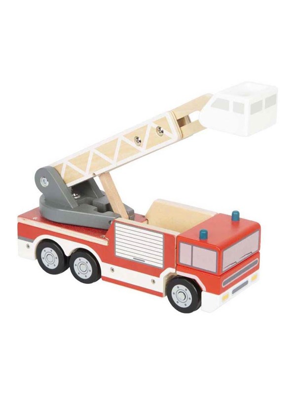 Small Foot - Wooden Fire Truck with Rotating Ladde