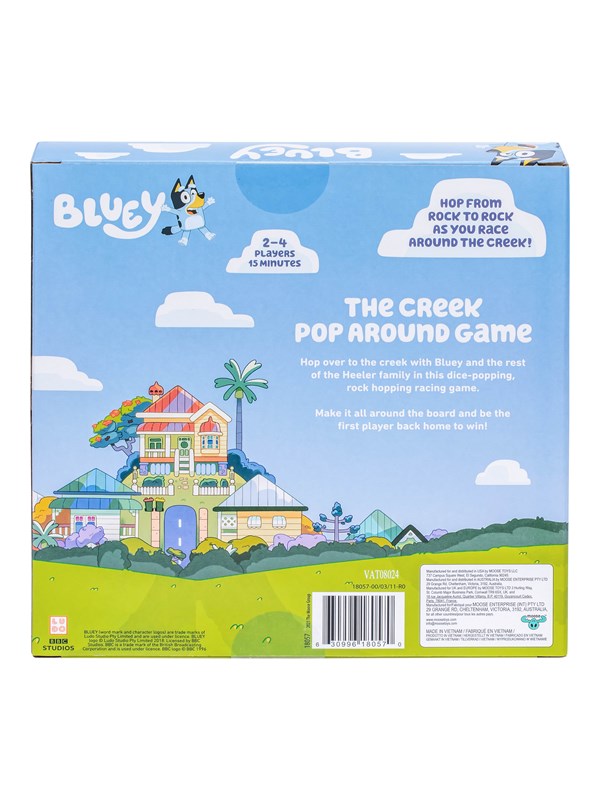 Bluey The Creek pop around game