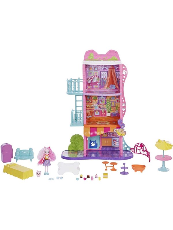 Mattel Enchantimals - Townhouse and Cafe Playset