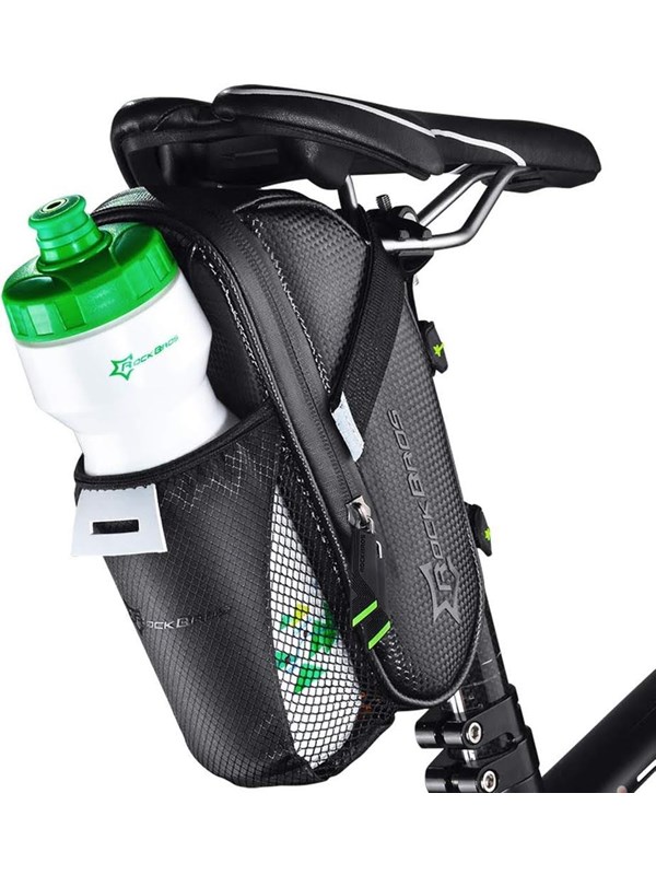 Rockbros C7-1 waterproof bicycle bag with saddle mounting 1.5l - black