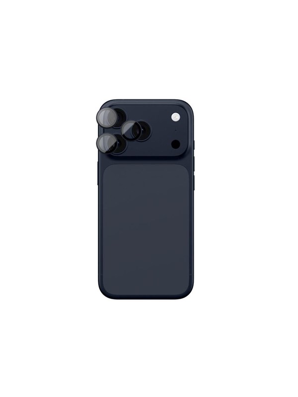 AmazingThing Sapphire Camera Glass for iPhone 17 Pro / Pro Max - with Blue Frame