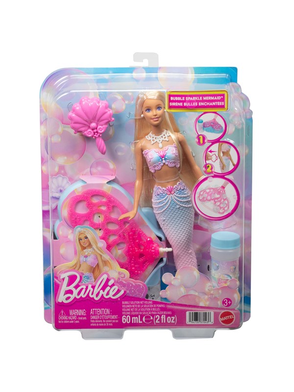 Barbie Bubble Sparkle Mermaid