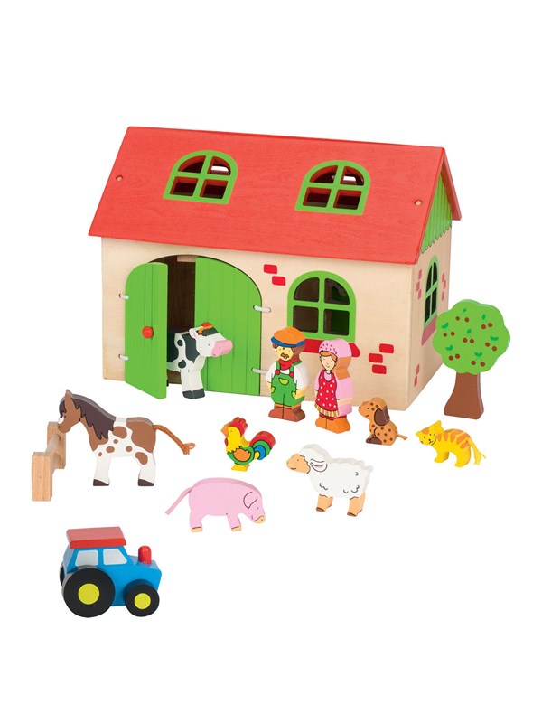 Goki Wooden Farmhouse 13pcs.
