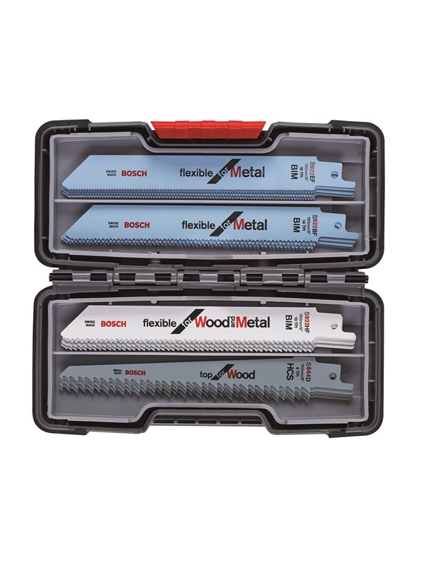 Bosch 20-delers bajonettsagblad-sett Wood and Metal S 922 EF (5x); S 922 BF (5x); S 922 HF (5x); S 644 D (5x)