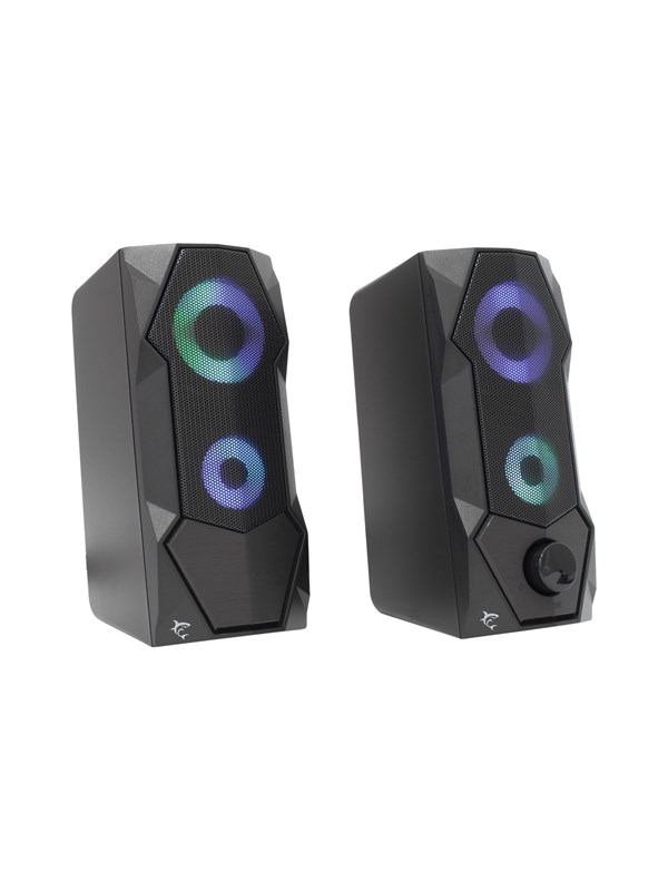 White Shark FLOW Loudspeaker - 2.0 kanaler - Svart