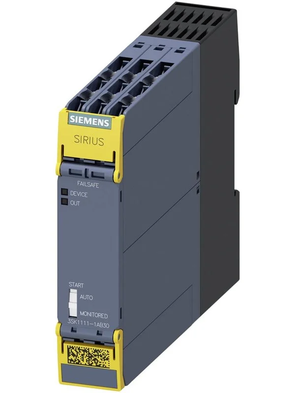 Siemens Sirius safety relay standard series device  relay enabling circuits 3 no + 1 nc 24 v ac/dc