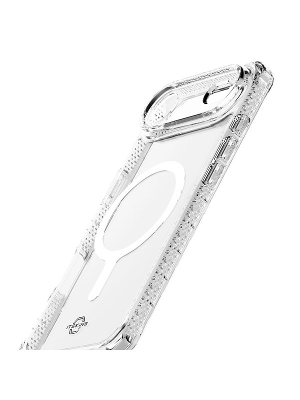 ITSKINS HYBRID MAGSAFE CLEAR cover for iPhone 17 Air®. Transparent
