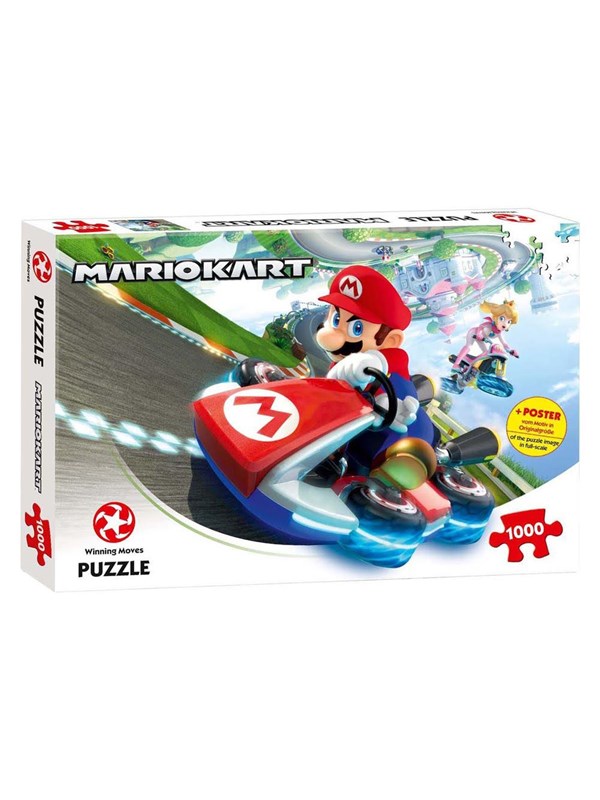 Identity Games Mario Kart Funracer Jigsaw Puzzle 1000 Pieces Gulv