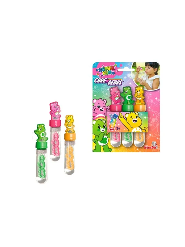 Simba Care Bears set of 3 bubble sticks