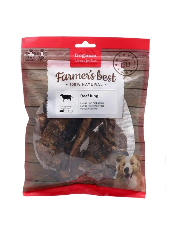 Dogman Beef lung 120g