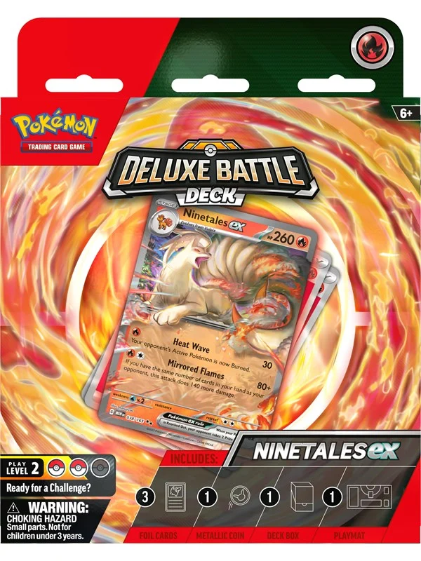 Pokemon TCG Deluxe Battle Deck Ninetales ex/Zapdos ex - assorted