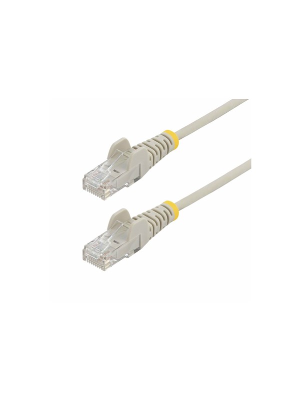 StarTech.com 10m Gray Slim CAT6 Ethernet Cable Snagless 28AWG LSZH - patch cable - 10 m - grey - Grå - 10m