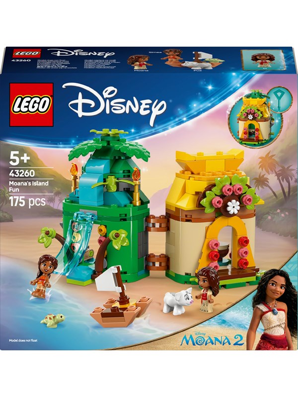 LEGO Disney 43260 Lek og moro på Vaianas øy