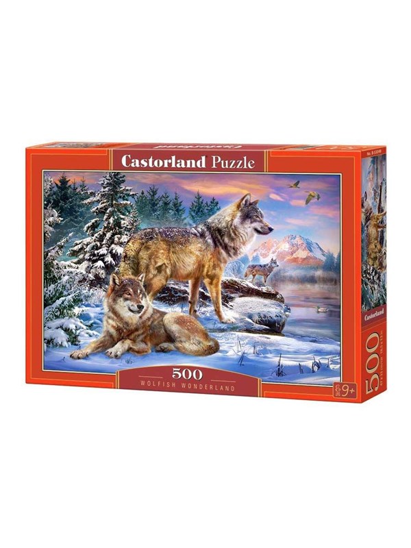 Selecta Play Castorland Jigsaw Puzzle Wolfish Wonderland 500pcs. Gulv