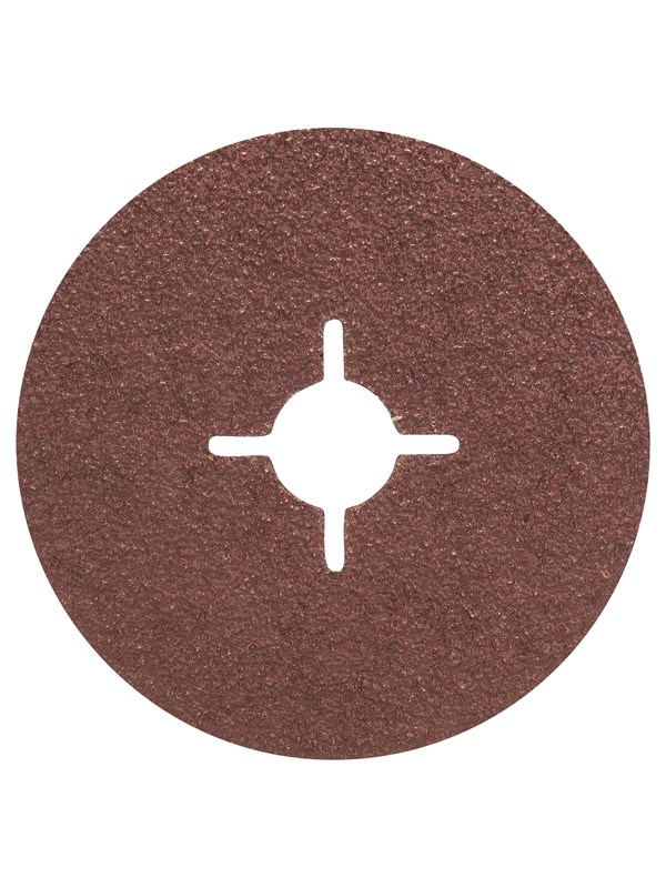 Bosch 5-delers fiberslipeskive-sett for vinkelsliper, korund D= 115 mm, K= 36, 5 stk.