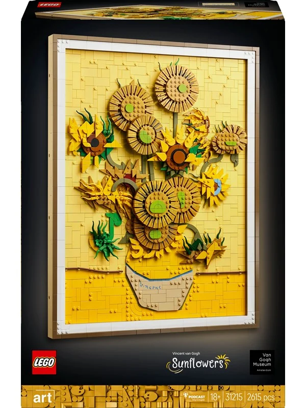 LEGO Art 31215 Vincent van Gogh - Solsikker