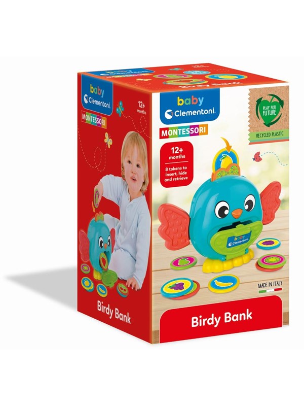 Clementoni Baby Bird Coin Bank 9pcs.
