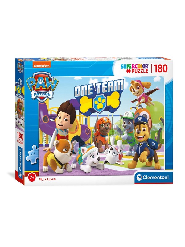 Clementoni Puzzle PAW Patrol 180pcs. Gulv