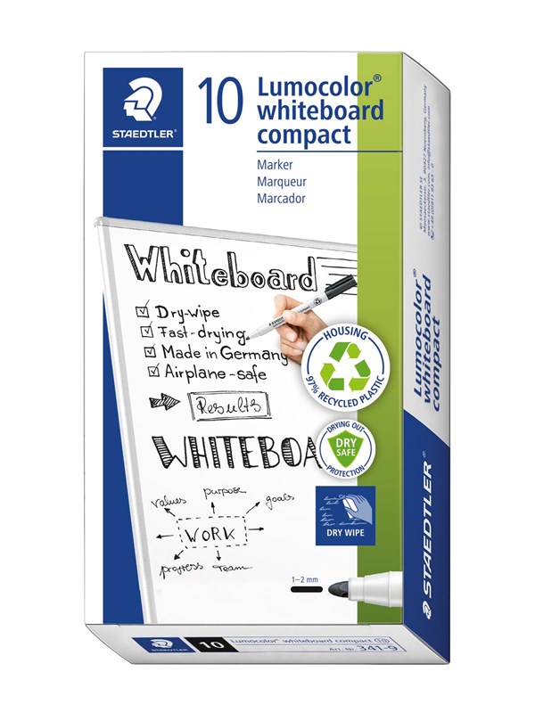Staedtler Whiteboard marker Lumo.comp.10 pcs.. Blue