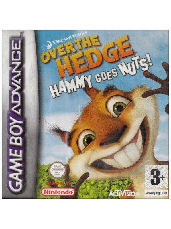 Over the Hedge: Hammy Goes Nuts! - Nintendo Game Boy Advance - Action/Adventure