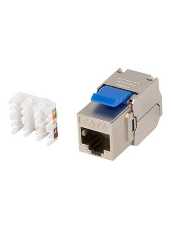 Lanberg keystone module - silver - Sølv