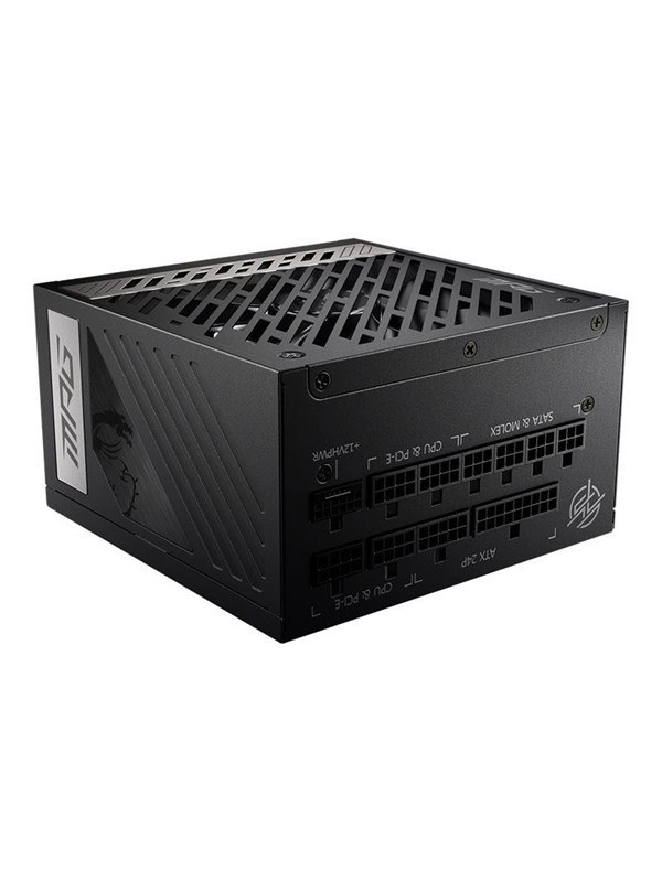 MSI MPG A850G PCIE5 Strømforsyning (PSU) - 850 Watt - 135 mm - ATX 3.1 - 80 Plus Gold sertifisert