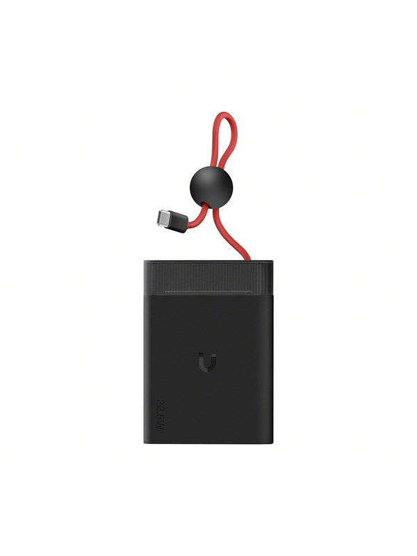 OnePlus 22.5W Magnetic Ring Power Bank Nødlader - Svart - 10000 mAh