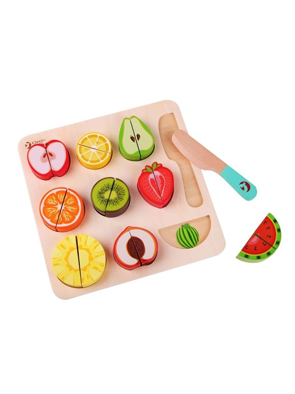 Classic World Wooden Cutting Fruit 20pcs.